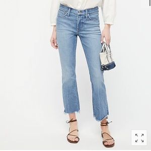 J Crew 9” Demi boot crop jean
